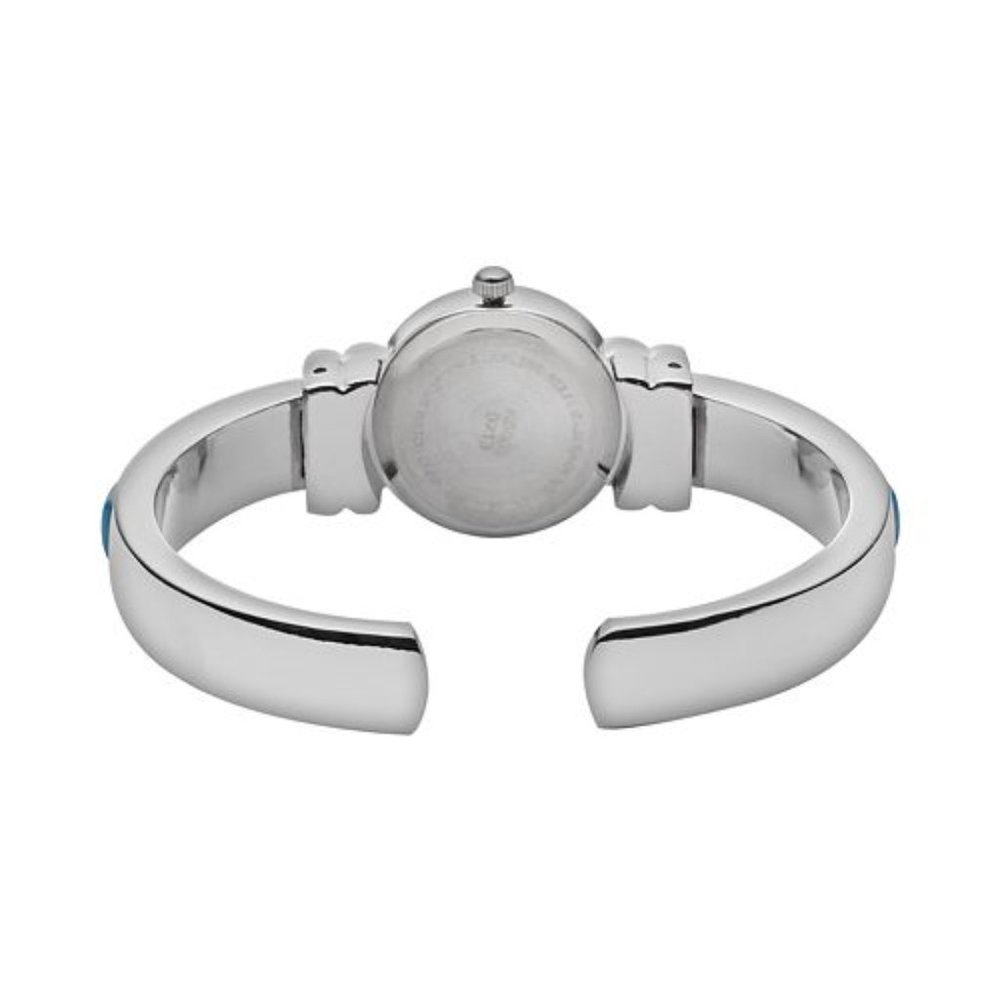 Simulated Turquoise Bangle Watch - Picture 2 of 2